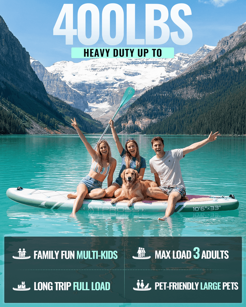 Chargez l'image dans la visionneuse de la galerie, Inflatable SUP - Gradient Orchard Glow (Green & Red) - ATPB26 - 04 PRO |Atpross Board - ATPROSS Board