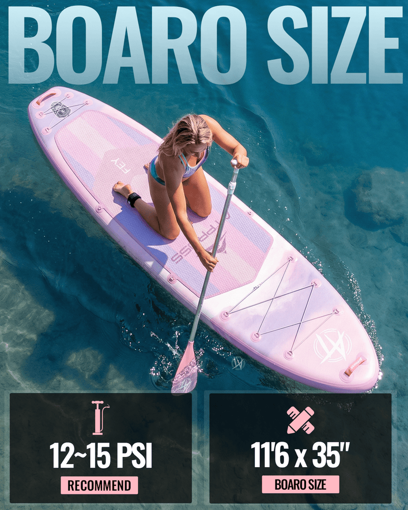 Laden Sie das Bild in Galerie -Viewer, Inflatable SUP Kayak - Premium Gradient Afterglow (Pink, Purple & Orange) - ATPB26 - 17 Pro |Atpross Board - ATPROSS Board