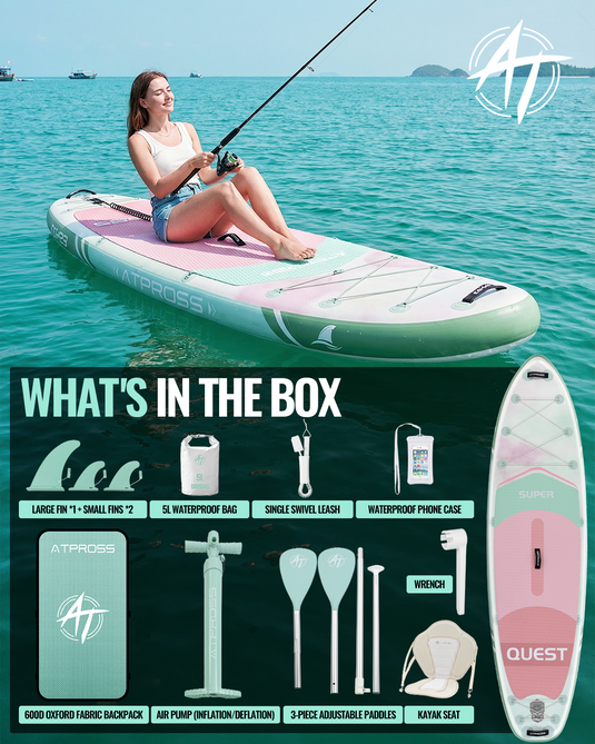 Inflatable SUP-Gradient Orchard Glow (Green & Red)-ATPB26-04 PRO ｜Atpross Board