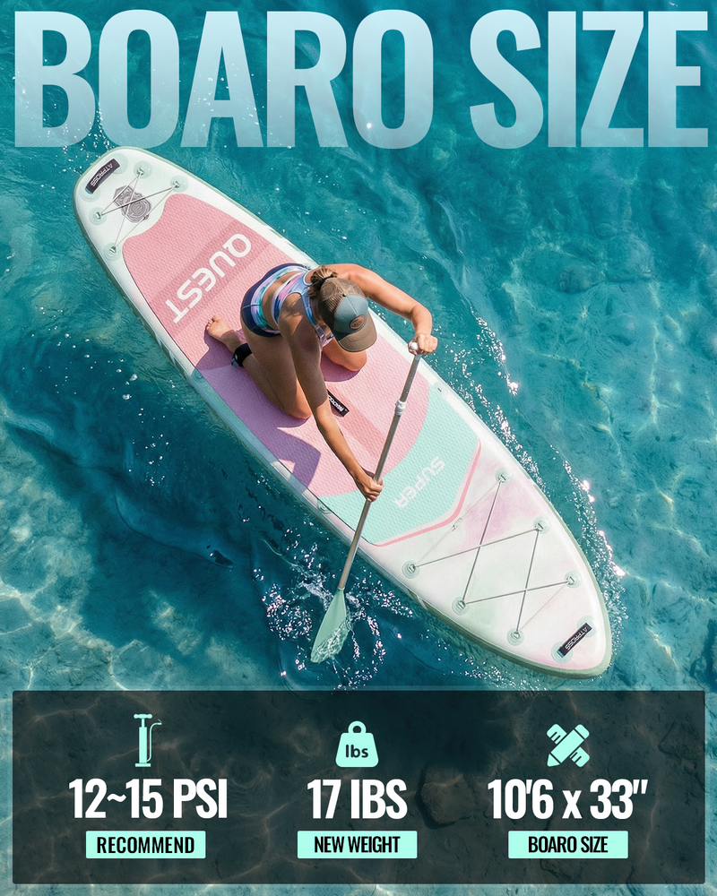 Load image into Gallery viewer, Inflatable SUP-Gradient Orchard Glow (Green &amp; Red)-ATPB26-04 PRO ｜Atpross Board
