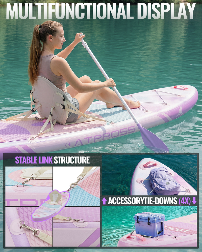 Load image into Gallery viewer, Inflatable SUP-Gradient Dreamveil (Purple &amp; Blue)-ATPB26-03 Basic ｜Atpross Board
