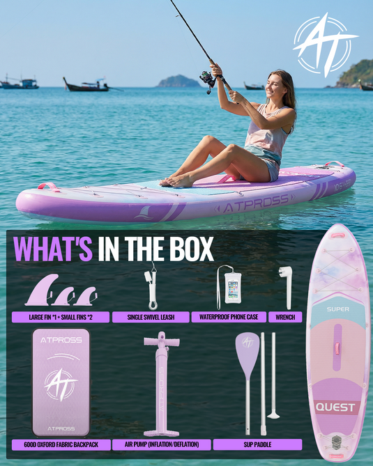 Inflatable SUP-Gradient Dreamveil (Purple & Blue)-ATPB26-03 Basic ｜Atpross Board