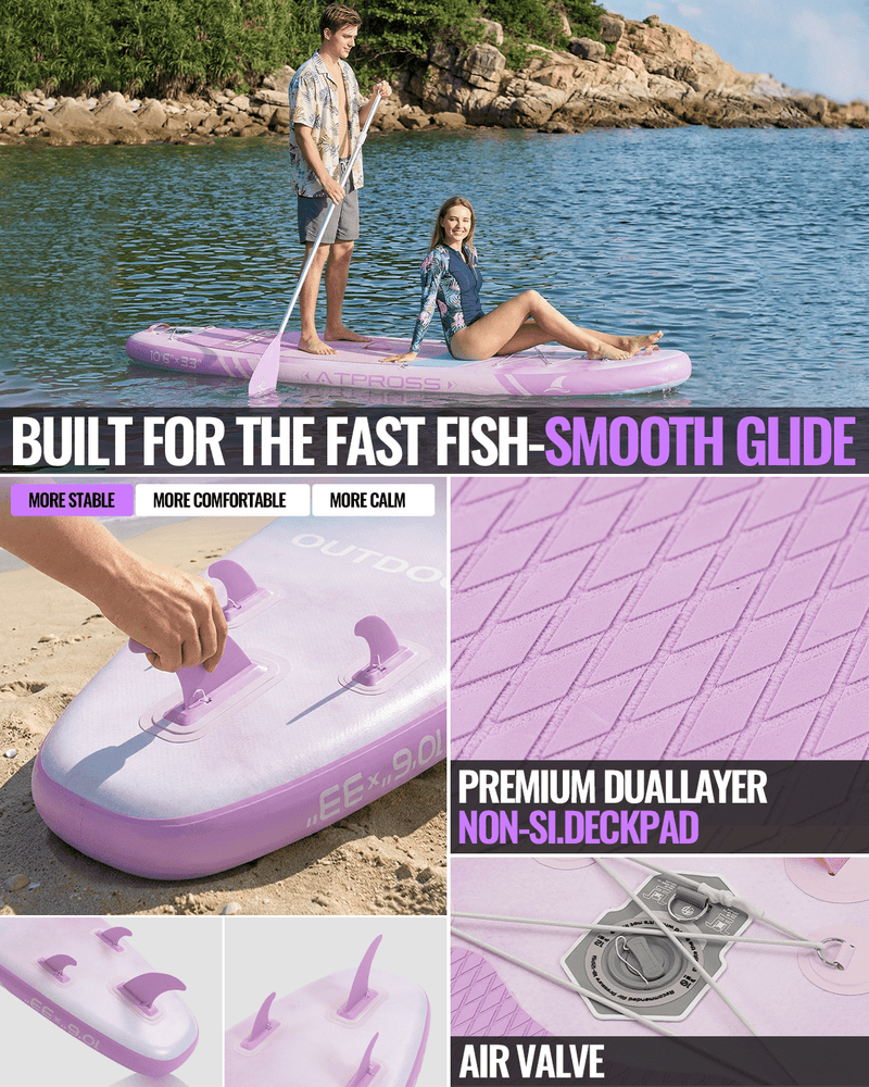 Load image into Gallery viewer, Inflatable SUP - Gradient Dreamveil (Purple &amp; Blue) - ATPB26 - 03 PRO ｜Atpross Board - ATPROSS Board
