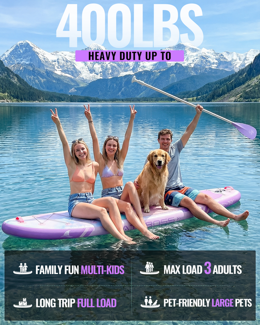 Inflatable SUP - Gradient Dreamveil (Purple & Blue) - ATPB26 - 03 PRO ｜Atpross Board - ATPROSS Board