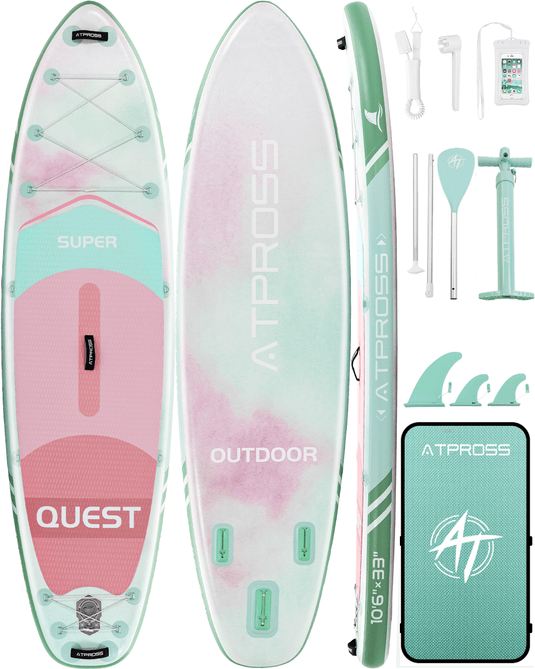 Inflatable SUP - Gradient Orchard Glow (Green & Red) - ATPB26 - 04 Basic ｜Atpross Board - ATPROSS Board