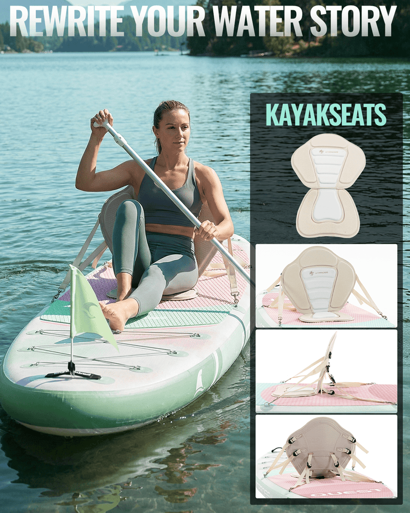 Load image into Gallery viewer, Inflatable SUP - Gradient Orchard Glow (Green &amp; Red) - ATPB26 - 04 PRO ｜Atpross Board - ATPROSS Board
