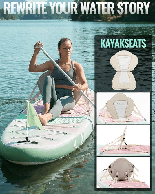 Inflatable SUP - Gradient Orchard Glow (Green & Red) - ATPB26 - 04 PRO ｜Atpross Board - ATPROSS Board