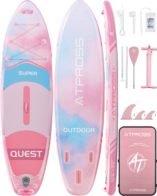 Inflatable SUP - Gradient Skyblush (Pink & Blue) - ATPB26 - 09 Basic ｜Atpross Board - ATPROSS Board