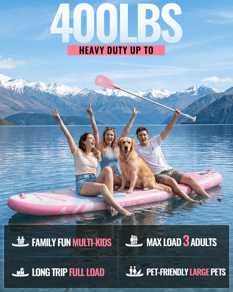 Load image into Gallery viewer, Inflatable SUP - Gradient Skyblush (Pink &amp; Blue) - ATPB26 - 09 PRO ｜Atpross Board - ATPROSS Board
