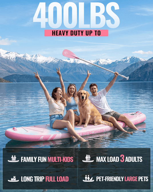 Inflatable SUP - Gradient Skyblush (Pink & Blue) - ATPB26 - 09 PRO ｜Atpross Board - ATPROSS Board