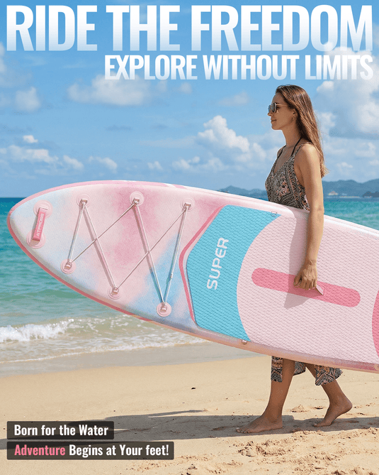 Inflatable SUP - Gradient Skyblush (Pink & Blue) - ATPB26 - 09 PRO ｜Atpross Board - ATPROSS Board