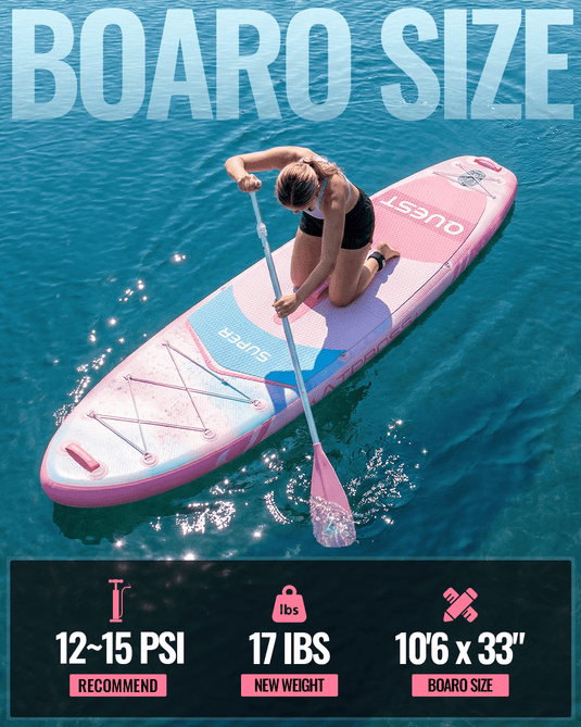 Inflatable SUP - Gradient Skyblush (Pink & Blue) - ATPB26 - 09 PRO ｜Atpross Board - ATPROSS Board