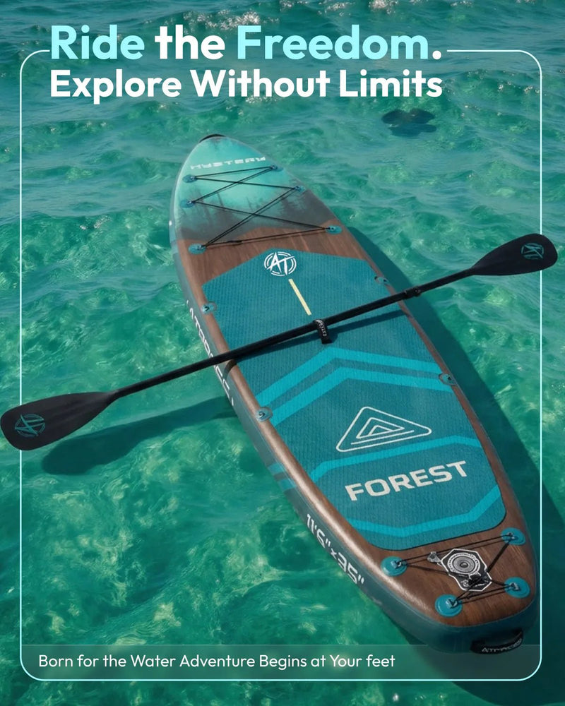 Load image into Gallery viewer, Inflatable SUP Kayak - Premium Dark Forest &amp; Abyss Green - ATPB26 - 13 Pro ｜Atpross Board - ATPROSS Board
