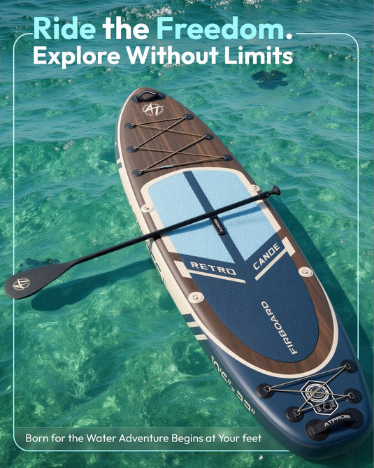 Inflatable SUP - Woodland Brown & Heritage Blue - ATPB26 - 01 Basic ｜Atpross Board - ATPROSS Board