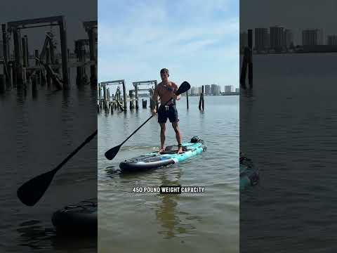 Cargar y reproducir video en Gallery Viewer, SUP inflable rayas marinas y negro 11’6’’ × 35’’ 11' AT-PB25-01 Pro Tabla de Paddle | Atpross SUP
