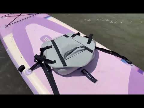 Laden und spielen Sie Video in Galerie -Viewer, 12’ × 36’’ Lila &amp; Pink Aufblasbares SUP  AT-PB25-05PS Pro Max | Atpross Board
